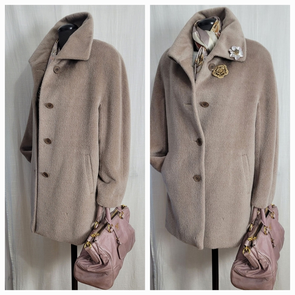 Teddy Coat / M / LLAMA - Picture 3 of 12